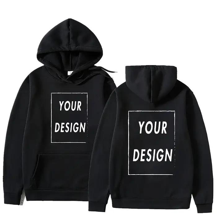 Votre propre Design marque Logo/image personnalisée partout hommes femmes sweat à capuche bricolage