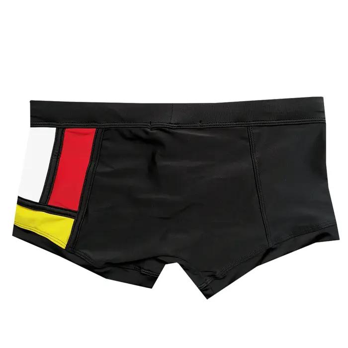 Sexy homme pantalon de bain taille basse maillot de bain hommes Nylon maillot de bain slip hommes na