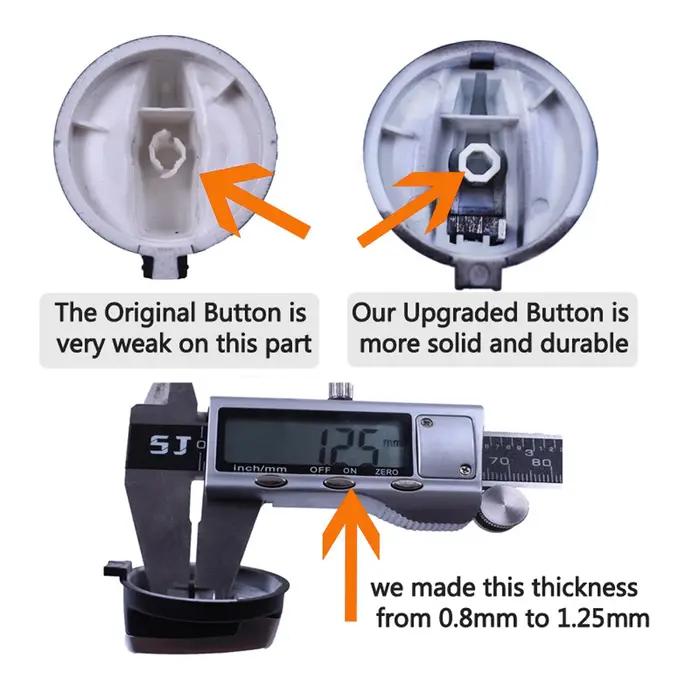 Couvercle de bouton de Rotation de commutateur de phare avant de voiture, pour BMW E87 E88 E82 E90 E