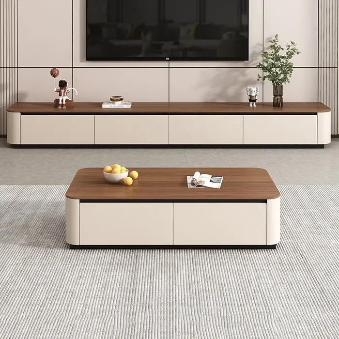 Meubles tv universels Funky bas professionnel vintage Simple coffre-fort rectangle grande table tv e