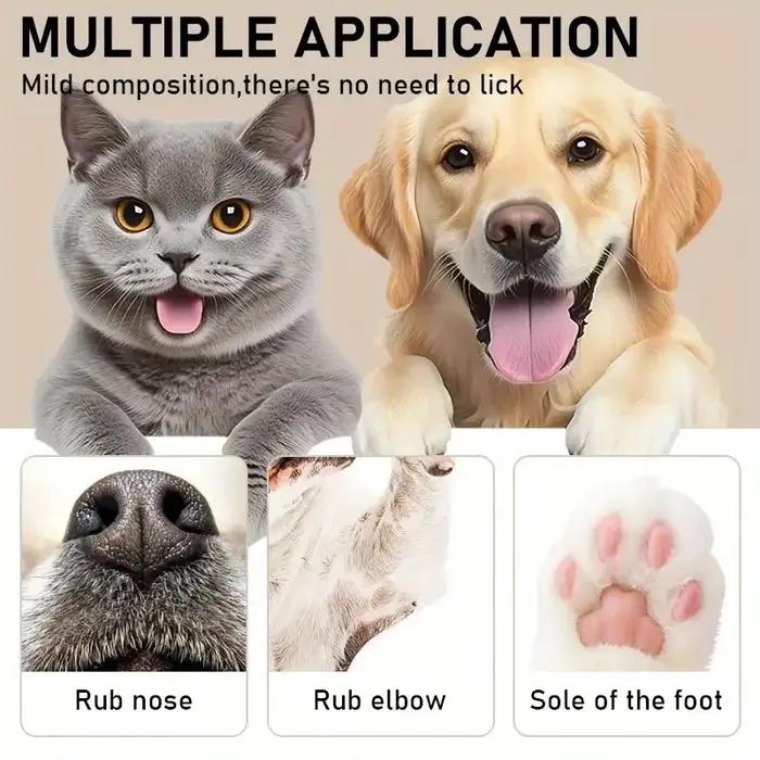 Crème protectrice pour les pattes des animaux réparation des pattes gercées baume pour le nez et les pattes des chiens et chats hydratant pour les pattes des animaux de compagnie occasions spéciales