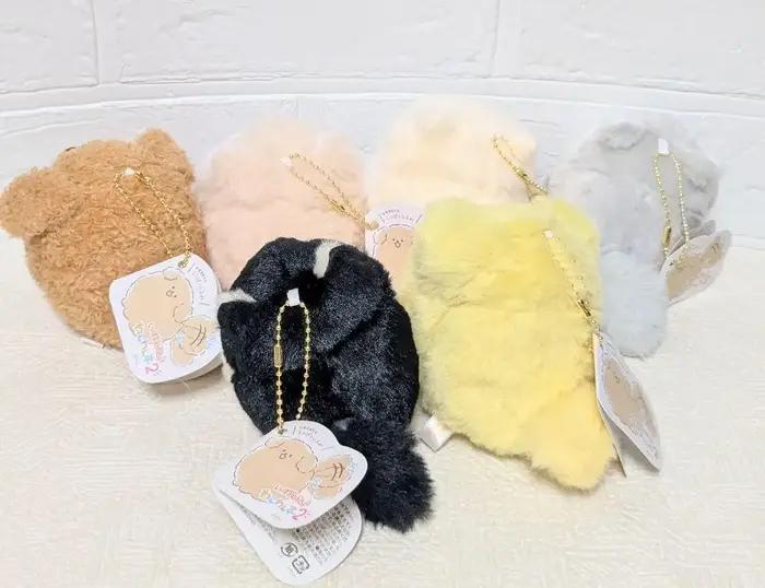 Jouet en peluche chiens Shiba Inu Poméranien Husky Caniche Akita Inu Golden Retriever queue de chien pull-string cadeau occasion spéciale