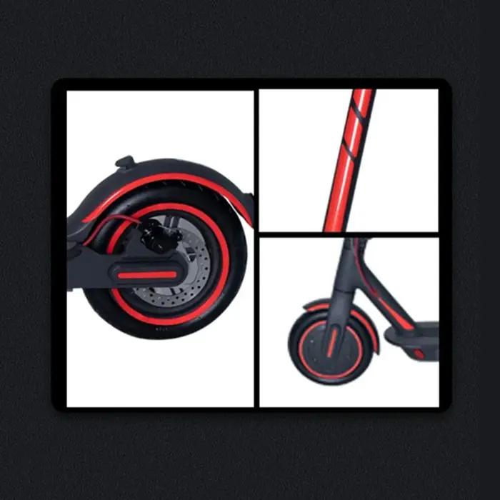 1 ensemble d'autocollants réfléchissants pour roues, bande réfléchissante pour pneus, pour XIAOMI M3