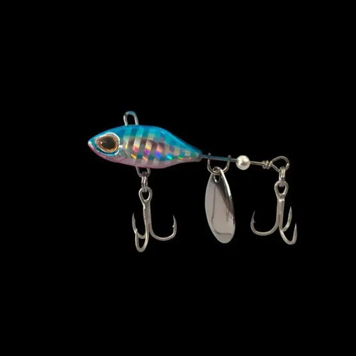 7/10/14g longue portée rotative VIB vibration appât Spinner queue cuillère poisson leurre gabarit tr