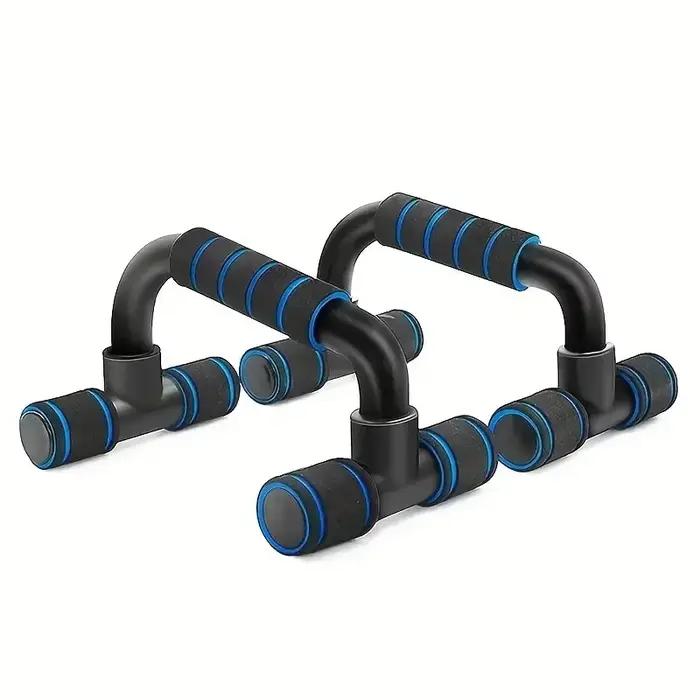 Équipement de fitness de soutien push-up sujet en forme de I pour l'entraînement musculaire de la poitrine