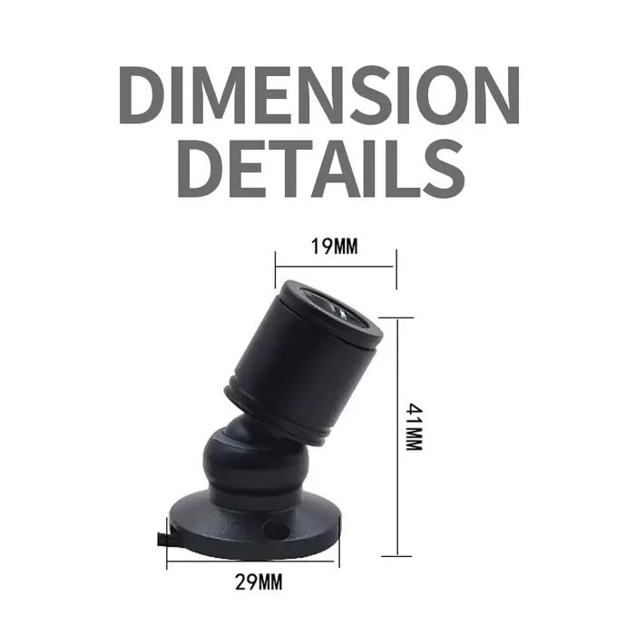 Lumières d'armoire LED à intensité variable, USB 5V, Downlight pour modèle d'affichage, comptoir de