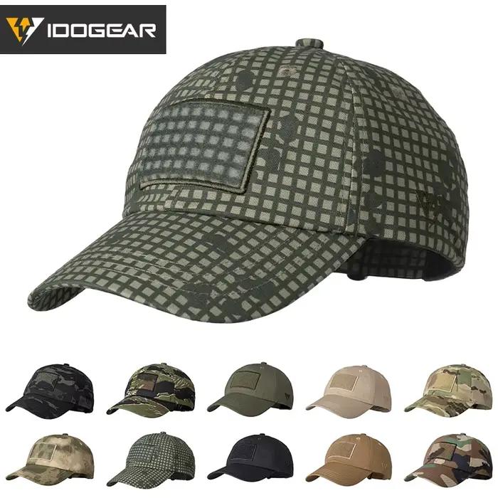 Casquette tactique IDOGEAR unisexe respirante pour chasse et sport - Réglable et absorbante
