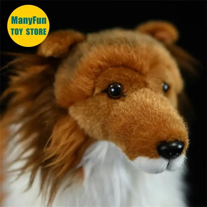 Sheltie chien Peluche haute fidélité rugueux Collie