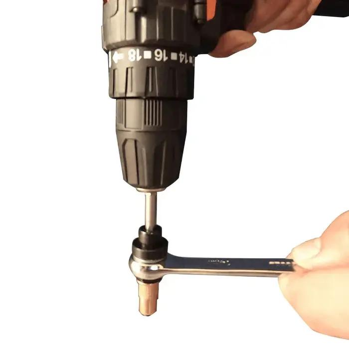 Adaptateur de perceuse à écrou à rivets M3 M4 M5 M6 M8 M10, Installation Simple, riveteuse électriqu