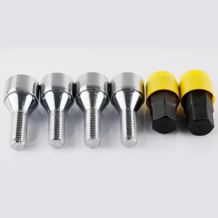 Serrure de roue en acier antivol, haute qualité, sécurité, boulons LDPBolts, tige 28mm, Fit Fiat, KI