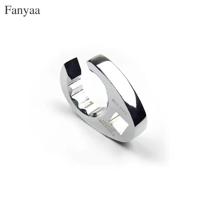 Fanyaa – outil de serrage à écrou évasé, tête de clé à tube à extrémité ouverte prune 1/2 pouces 20-