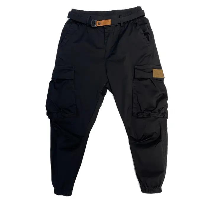 Pantalon harem homme confortable élastique mode décontractée automne cargo poches larges style hip-hop
