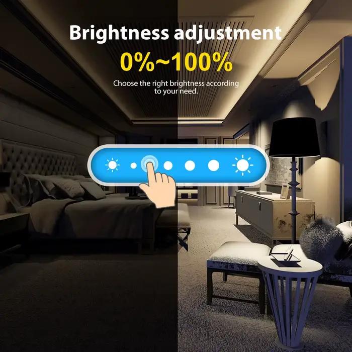 Tuya Smart Life WiFi RF AC Triac variateur LED de contrôle interrupteur poussoir 110V 220V 230V télé