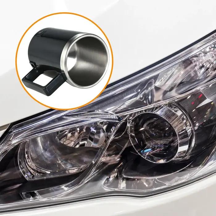 Kit de Restauration de Phares de Voiture avec Tasse d'Atomisation Chauffante Électrique et Buse Anti-Goutte – Outil de