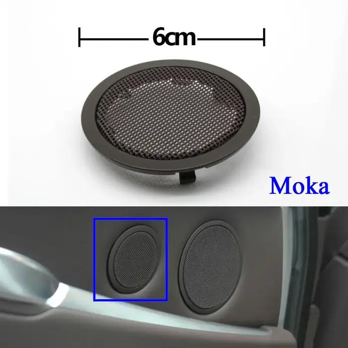 Couvercle de haut-parleur Tweeter de porte arrière noir