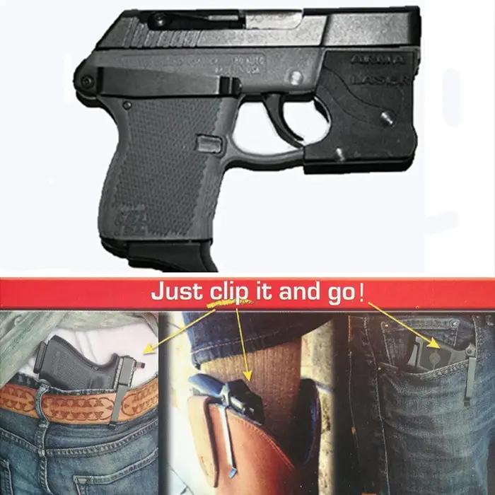 SuffB-réinitialisation de ceinture mince à profil bas pour Kel Tec