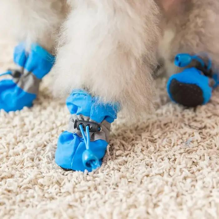 Chaussures de Randonnée Imperméables Pour Chiens Petites Tailles Pantoufles Moyennes Pour Chiots Bottes Pour Chiens Occasions Spéciales Sécurité En Plein Air