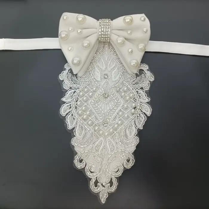 Cravate pour hommes, Design Original, bijoux faits à la main, haut de gamme, costume de Banquet d'af