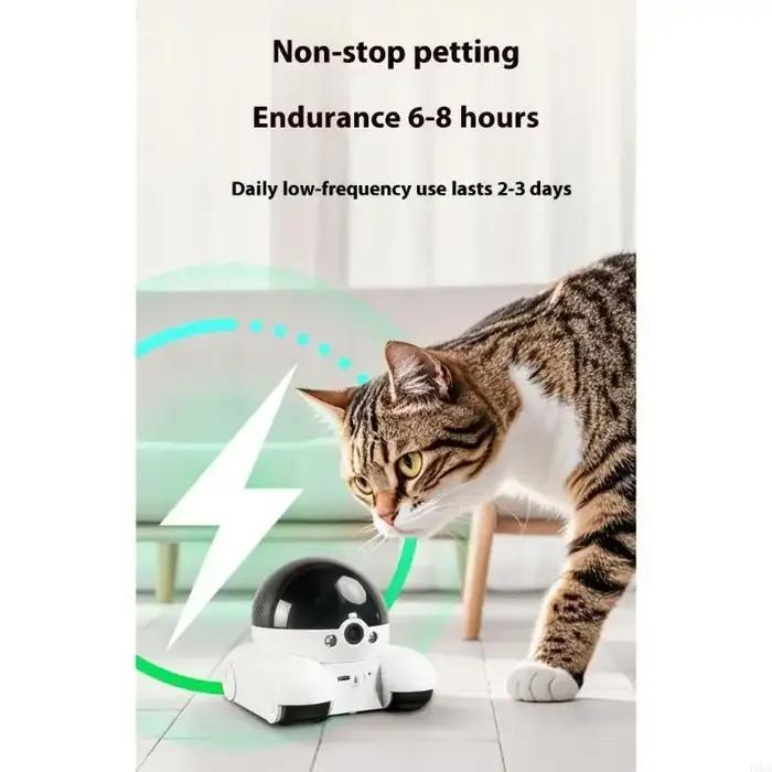 Caméra pour animaux compagnie tournante à 360 degrés avec fonction conversation bidirectionnelle caméras robot