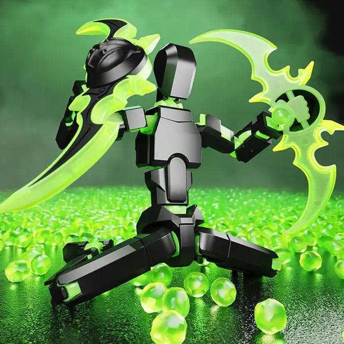 Figurines d'action robotiques articulées et transformables DIY Dummy 13, modèle de mannequin imprimé en 3D, jouets pour enfants