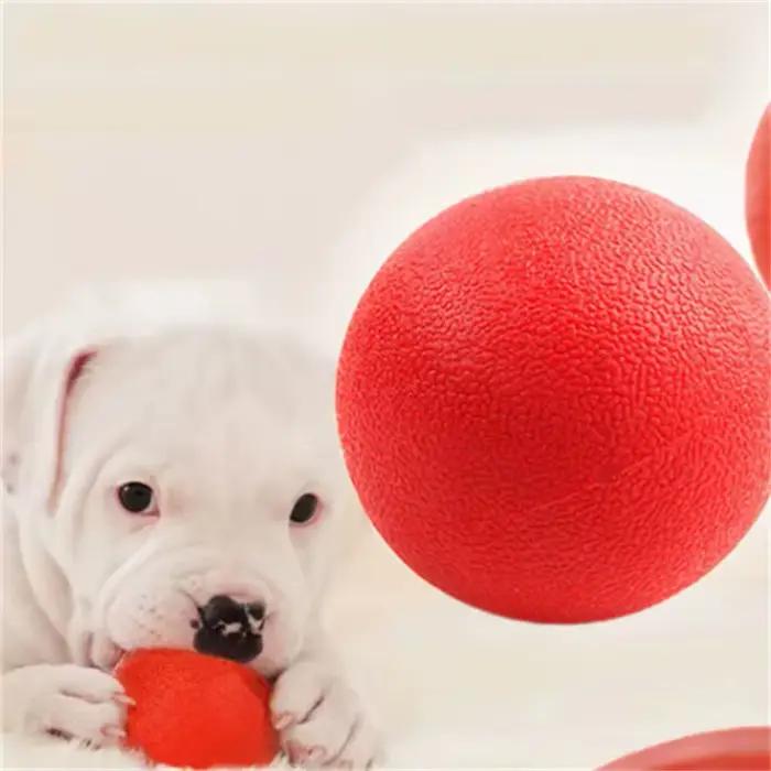 Balle Rebondissante en TPR Indestructible pour Chiens Actifs et Agressifs Occasions de Jeu Extérieur et Intérieur