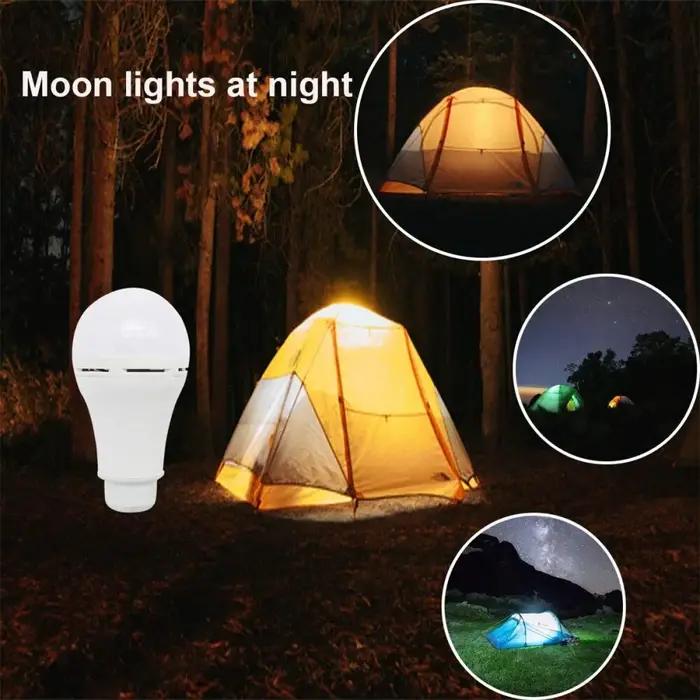 Lampe solaire LED Portable 7W, panneau lumineux à énergie solaire chargé, ampoule de secours aliment