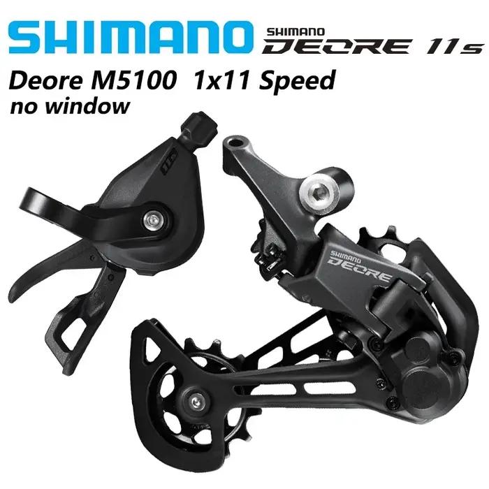 SHIMANO DEORE M5100 11 vitesses dérailleur SHADOW RD-M5100 SGS 1x11S SL-M5100-R RD-M5120 11 vitesses