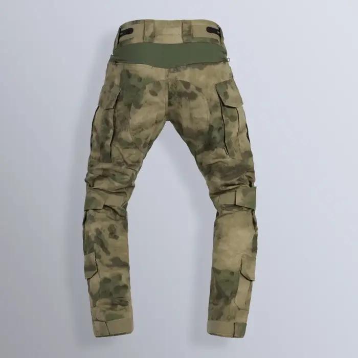 Ensemble de combat tactique E3 pour hommes, uniforme de camouflage ATFG, pantalon cargo, chemise, hauts, pour chasse, tir, activités de plein air