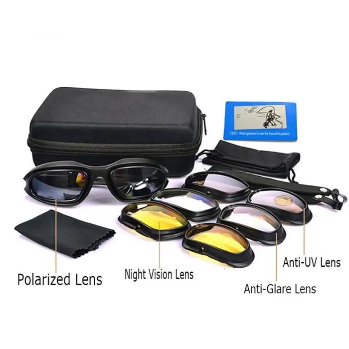 Lunettes tactiques polarisées Daisy X7 C5 pour hommes