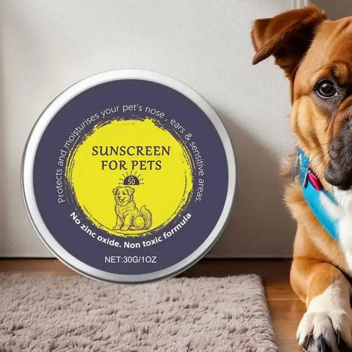 Baume de Protection solaire pour le nez et l'animal de compagnie 30g soins de la peau pour chiens chats chevaux occasions spéciales randonnée voyage