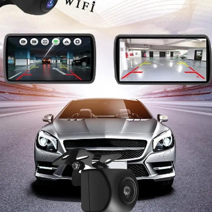 Caméra de recul universelle sans fil AHD 1080P pour voiture, avec Vision nocturne avant, étanche, Wi