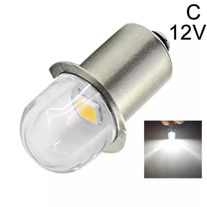 P13.5S Base LED ampoules de mise à niveau blanc Maglite lampe de poche