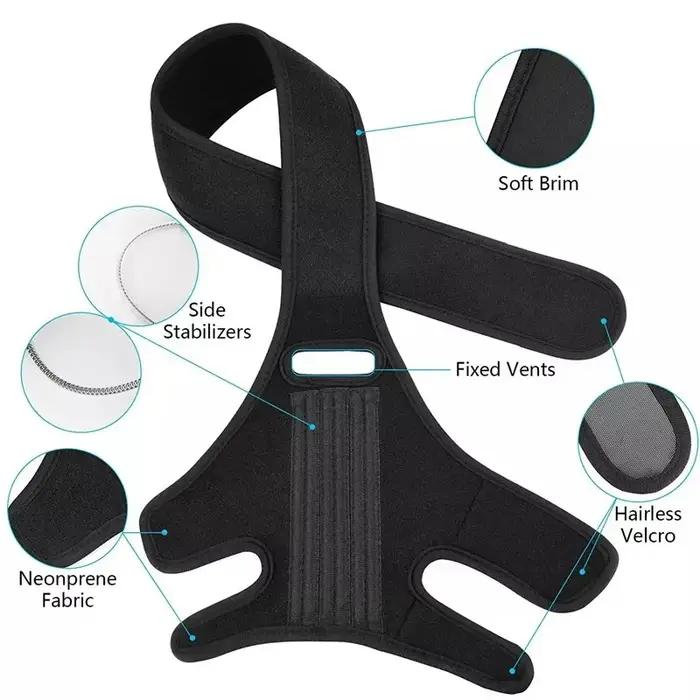 Attelle de Soutien Ajustable pour Hanches et Jambes de Chien avec Support en Acier et Bande en Caout