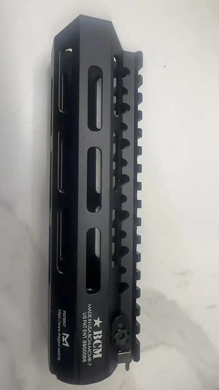 Support de lunette de visée en aluminium BCM 7/10/11.5/13.5 pouces pour fusils M4 M16 AR10 AR15 M-Lo