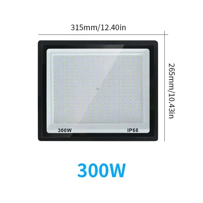 Éclairage LED réflecteur LED AC220V 100W 200W projecteurs extérieurs étanches lumières LED jardin rue porte appliques