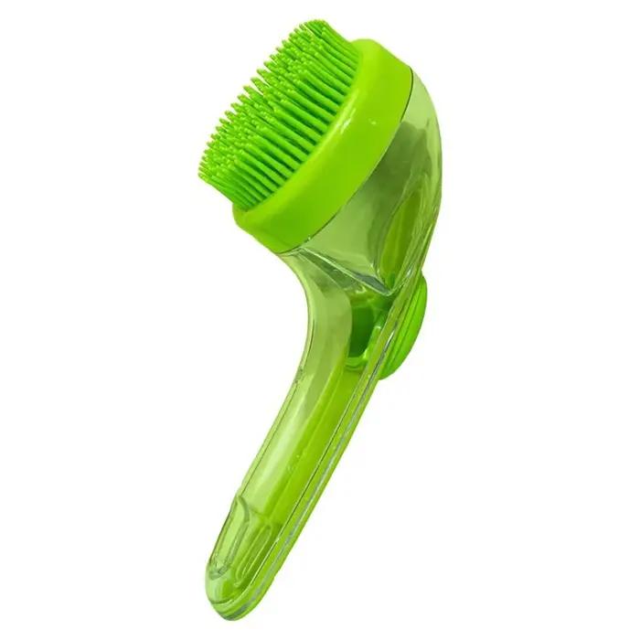 Brosse de massage pour le bain des petits chiens et chats