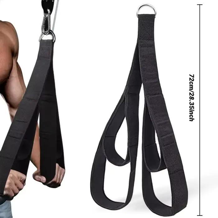 Corde de traction double extrémité pour triceps entraînement de force des biceps triceps pour hommes femmes occasions spéciales fitness musculation