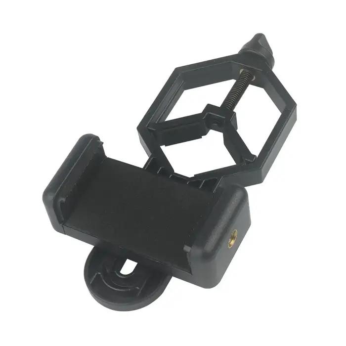 Support téléphone universel pour jumelles de chasse - Clip adaptateur pour photos d'observation