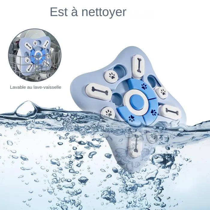 Jouets pour chiens mangeoire lente interactive augmenter chiot IQ distributeur de nourriture manger