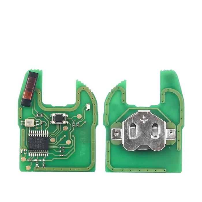 EllYYOU-Clé de voiture télécommandée avec batterie, compatible avec Renault Master, Oke, Goo, Clio,