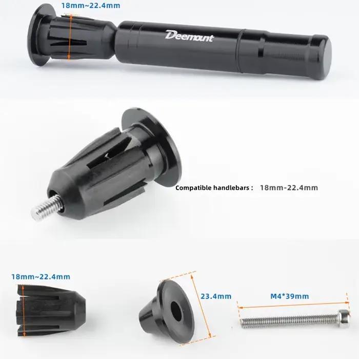Deemount – ensemble d'outils de réparation de pneus de vélo sans chambre à air, extrémité de barre c