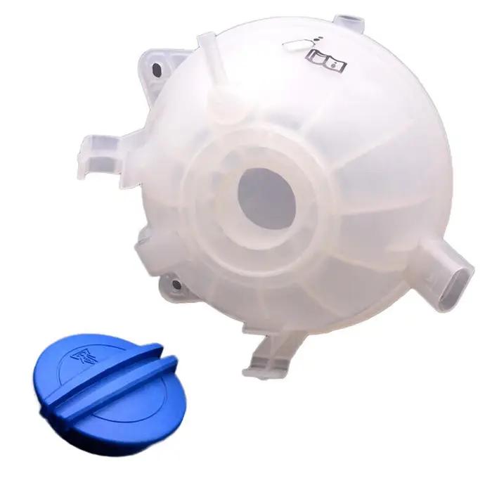Bouteille et bouchon de réservoir de liquide de refroidissement de radiateur de moteur en plastique