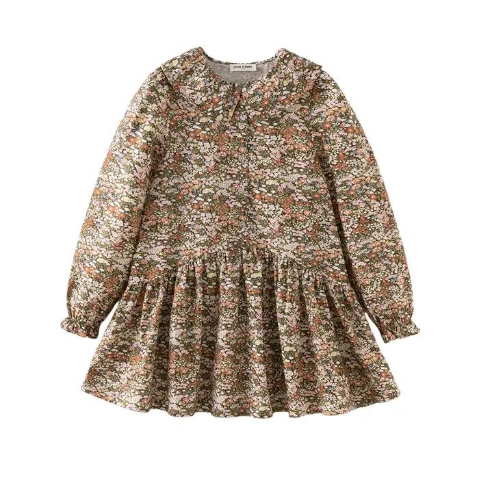 Dave Bella – robe florale d'automne pour enfants