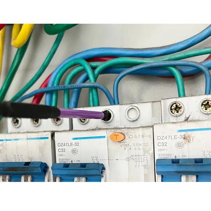 Embout de tournevis croisé magnétique à fente spéciale de 110mm, 6 pièces, pour panneaux de prise de