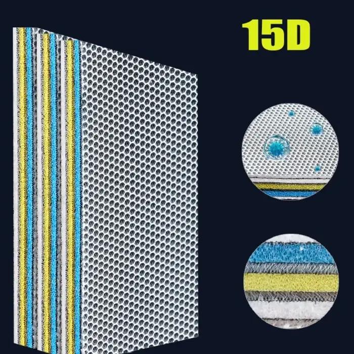 15 couches filtre d'aquarium média éponge 15D Aquarium sans colle mousse biochimique coton Aquarium