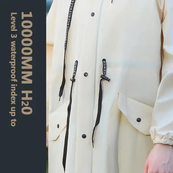 Manteau imperméable Long imperméable pour femmes