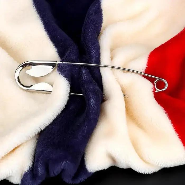Épingle de sûreté en acier inoxydable de grande taille