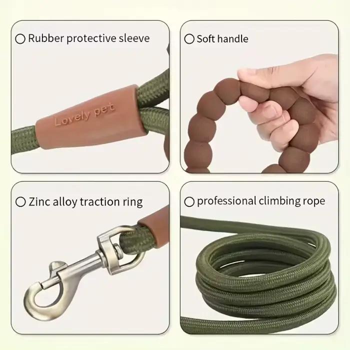 Laisse pour chien, corde de traction pour animaux de compagnie