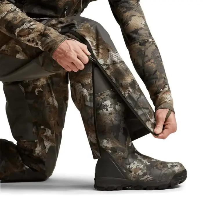 Combinaison de chasse au canard camouflage pantalon Hudson bib qualité professionnelle pour chasseurs