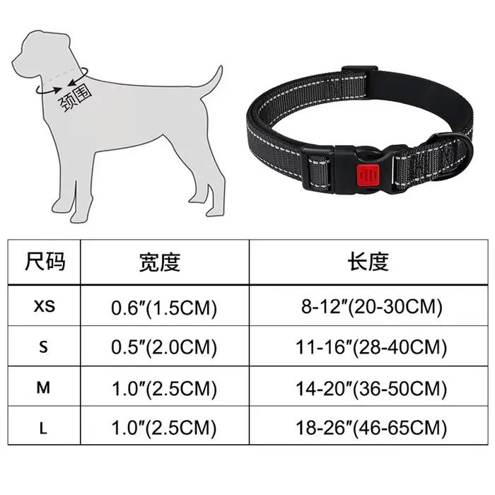 Collier de chien en fonte réglable